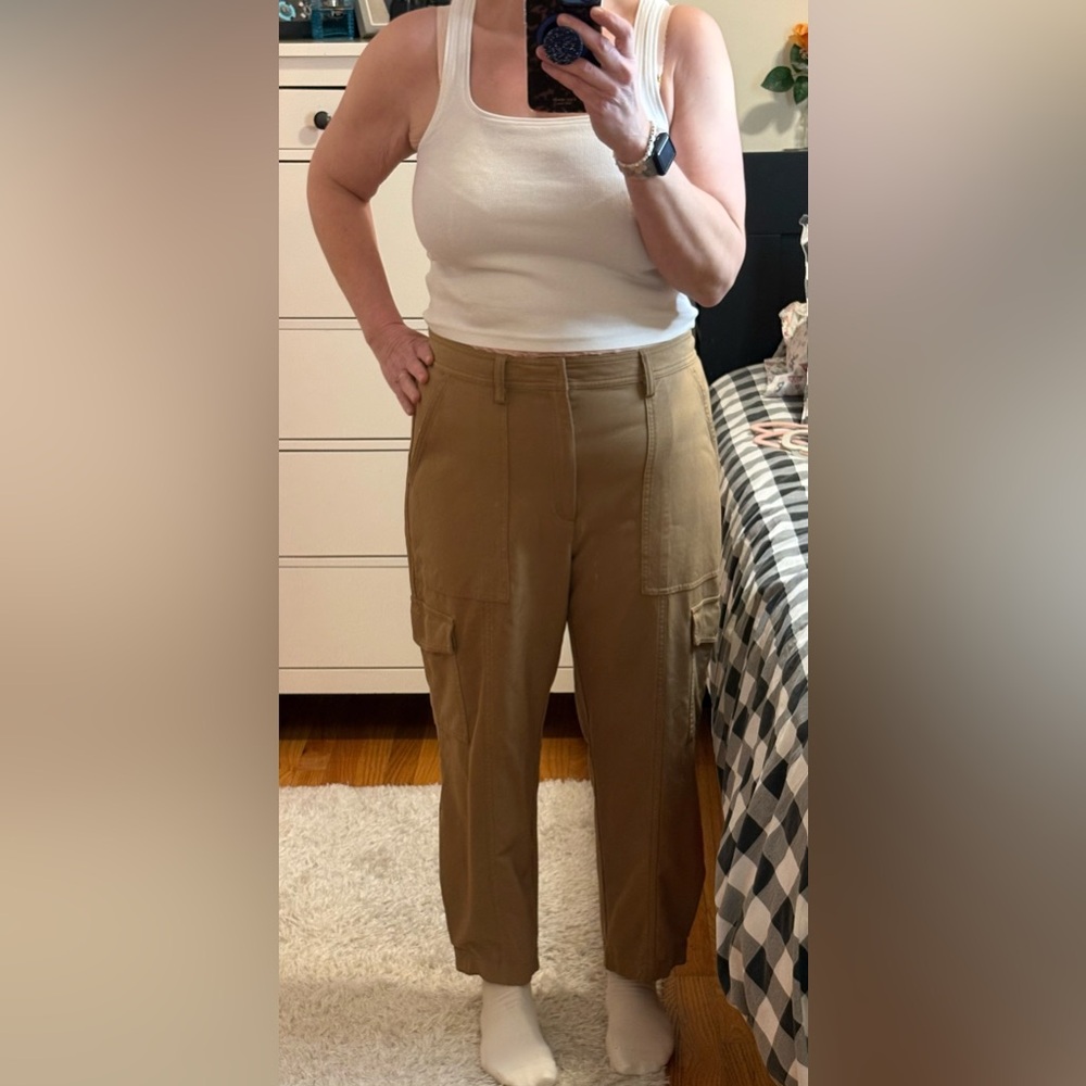 Banana Republic Women's Tan Cargo Joggers